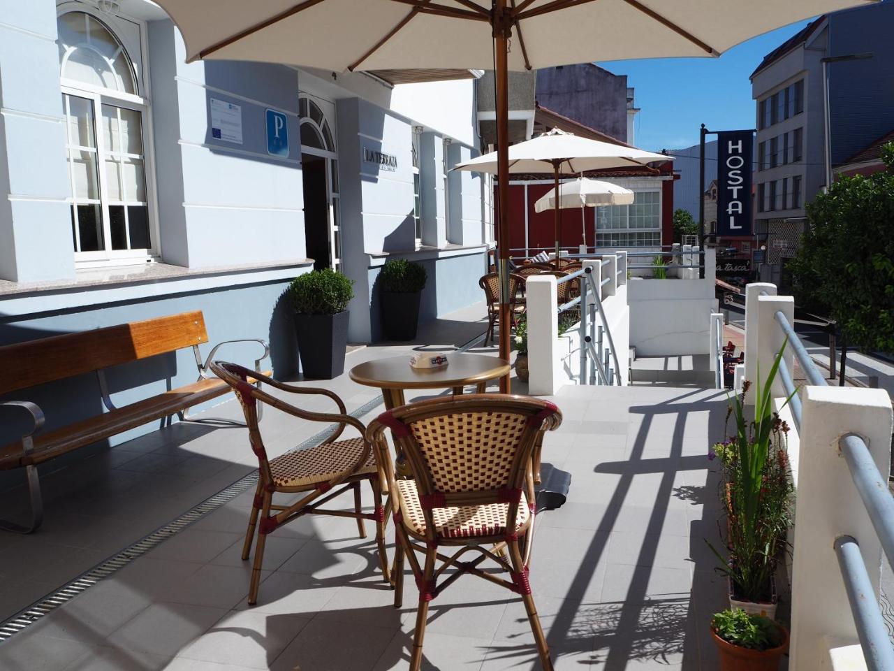 Hotel La Terraza Mino Exterior foto